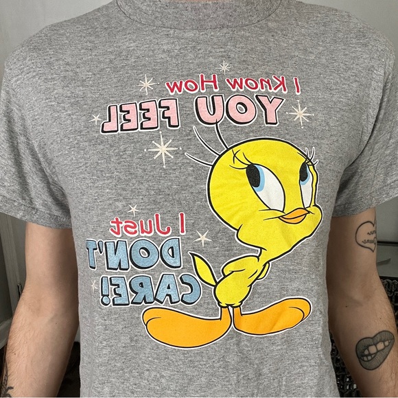 Looney Tunes Tweety Bird Tee vintage - Picture 5 of 5